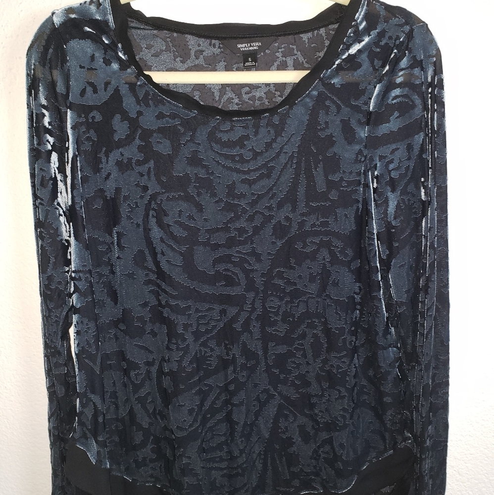 Simply Vera Vera Wang Long Sleeve Top